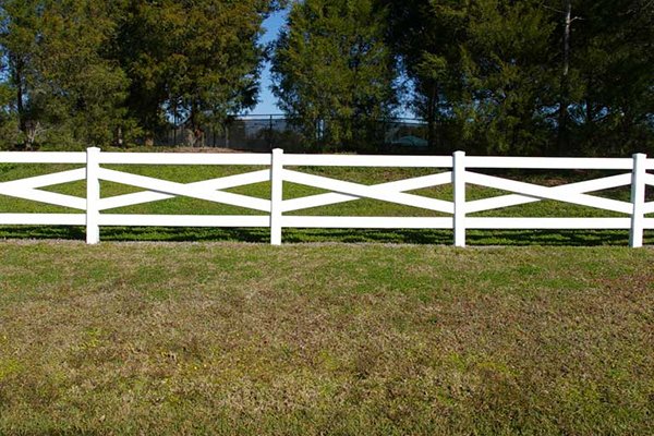 Farm and horse fencing example in Bloomington, Indiana